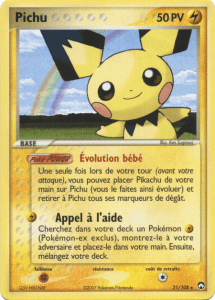 Pichu - EX Gardiens du Pouvoir - 21 - Rare