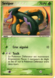 Seviper - EX Gardiens du Pouvoir - 23 - Rare