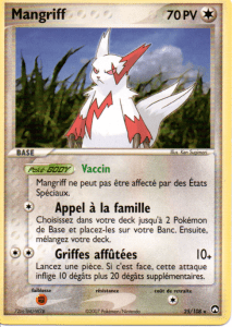 Mangriff - EX Gardiens du Pouvoir - 25 - Rare