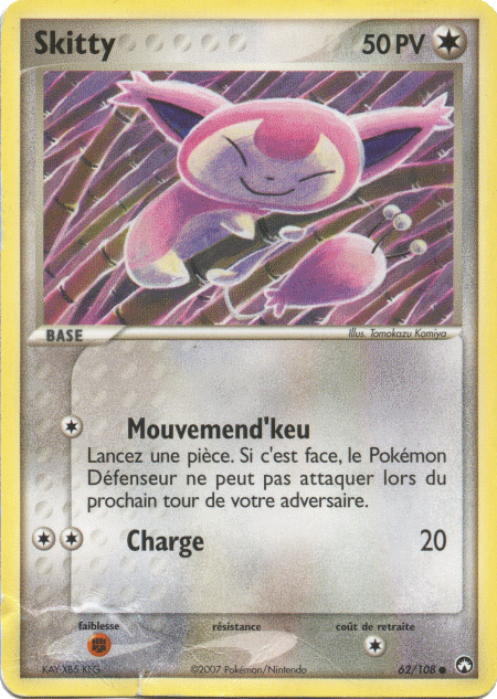 Skitty - EX Gardiens du Pouvoir - 62 - Commune