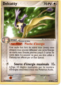 Delcatty - EX Gardiens du Pouvoir - 8 - Holographique rare