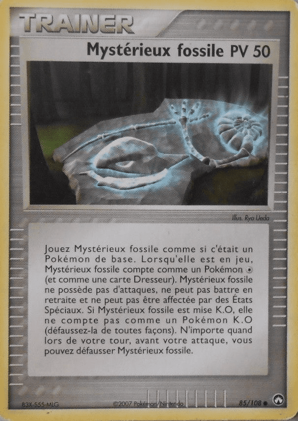 Mystérieux fossile - EX Gardiens du Pouvoir - 85 - Commune