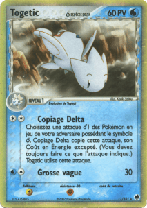 Togetic δ - EX Île des Dragons - 11 - Holographique rare