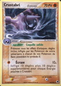 Crustabri δ - EX Île des Dragons - 14 - Rare