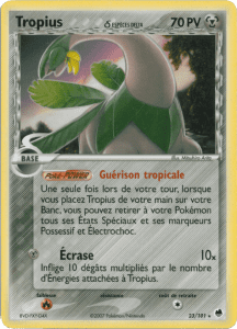 Tropius δ - EX Île des Dragons - 23 - Rare