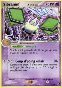 Vibraninf δ - EX Île des Dragons - 24 - Rare