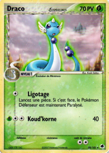 Draco δ - EX Île des Dragons - 28 - Peu commune