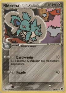 Nidorina δ - EX Île des Dragons - 34 - Peu commune