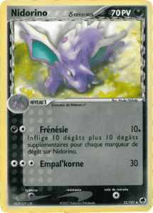 Nidorino δ - EX Île des Dragons - 35 - Peu commune