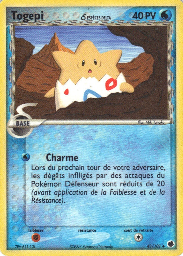Togepi δ - EX Île des Dragons - 41 - Peu commune