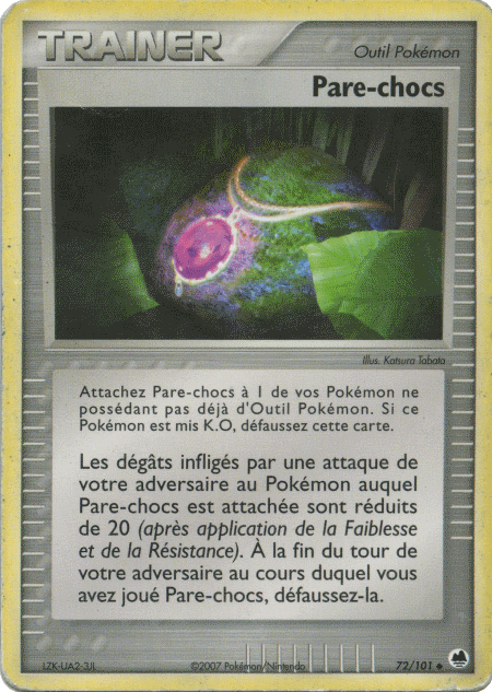 Pare-chocs - EX Île des Dragons - 72 - Peu commune