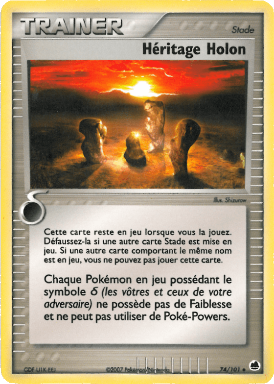 Héritage Holon - EX Île des Dragons - 74 - Peu commune