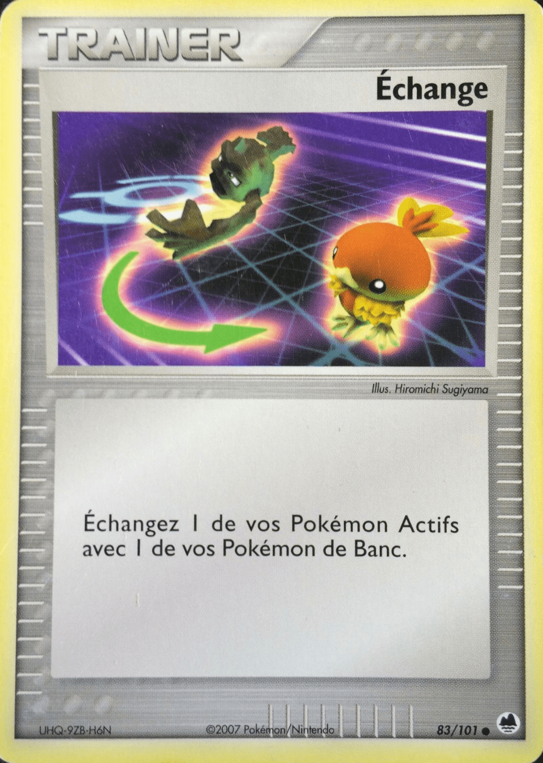 Échange - EX Île des Dragons - 83 - Commune
