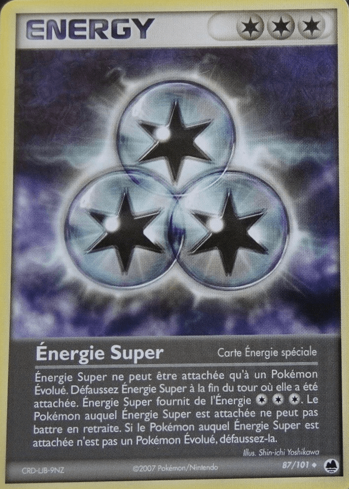 Énergie Super - EX Île des Dragons - 87 - Peu commune