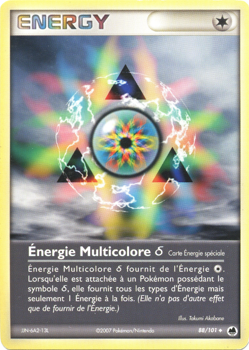 Énergie Multicolore δ - EX Île des Dragons - 88 - Peu commune