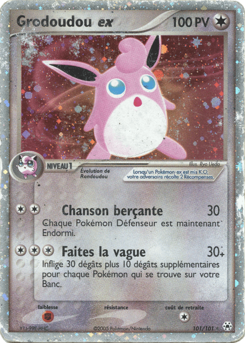 Grodoudou ex - EX Légendes Oubliées - 101 - Holographique ex rare