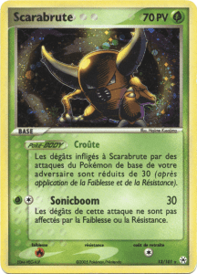 Scarabrute - EX Légendes Oubliées - 13 - Holographique rare