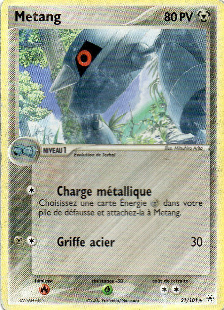 Metang - EX Légendes Oubliées - 21 - Rare