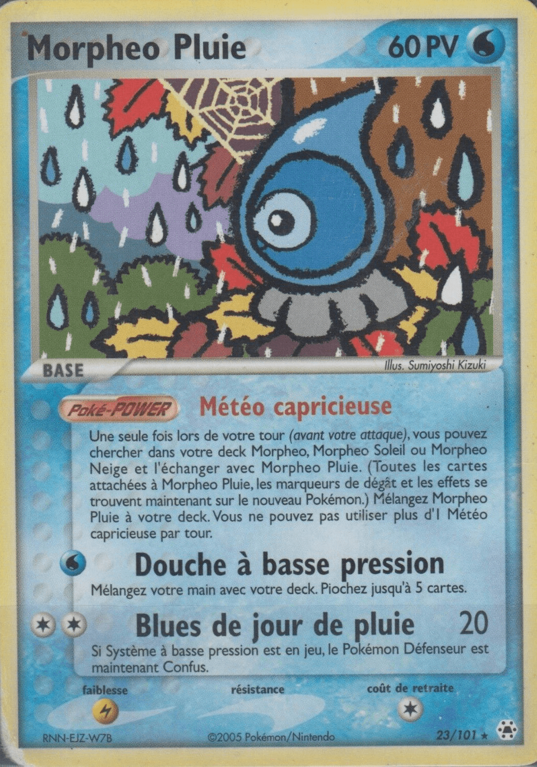 Morpheo Pluie - EX Légendes Oubliées - 23 - Rare