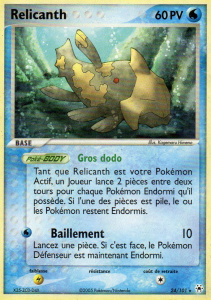 Relicanth - EX Légendes Oubliées - 24 - Rare
