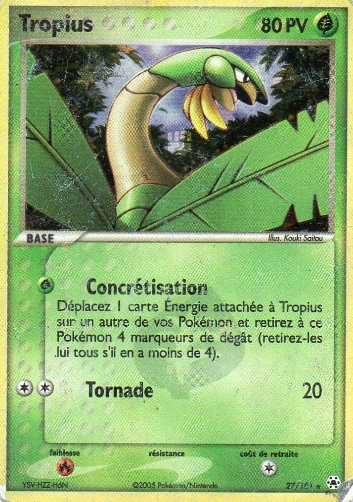 Tropius - EX Légendes Oubliées - 27 - Rare