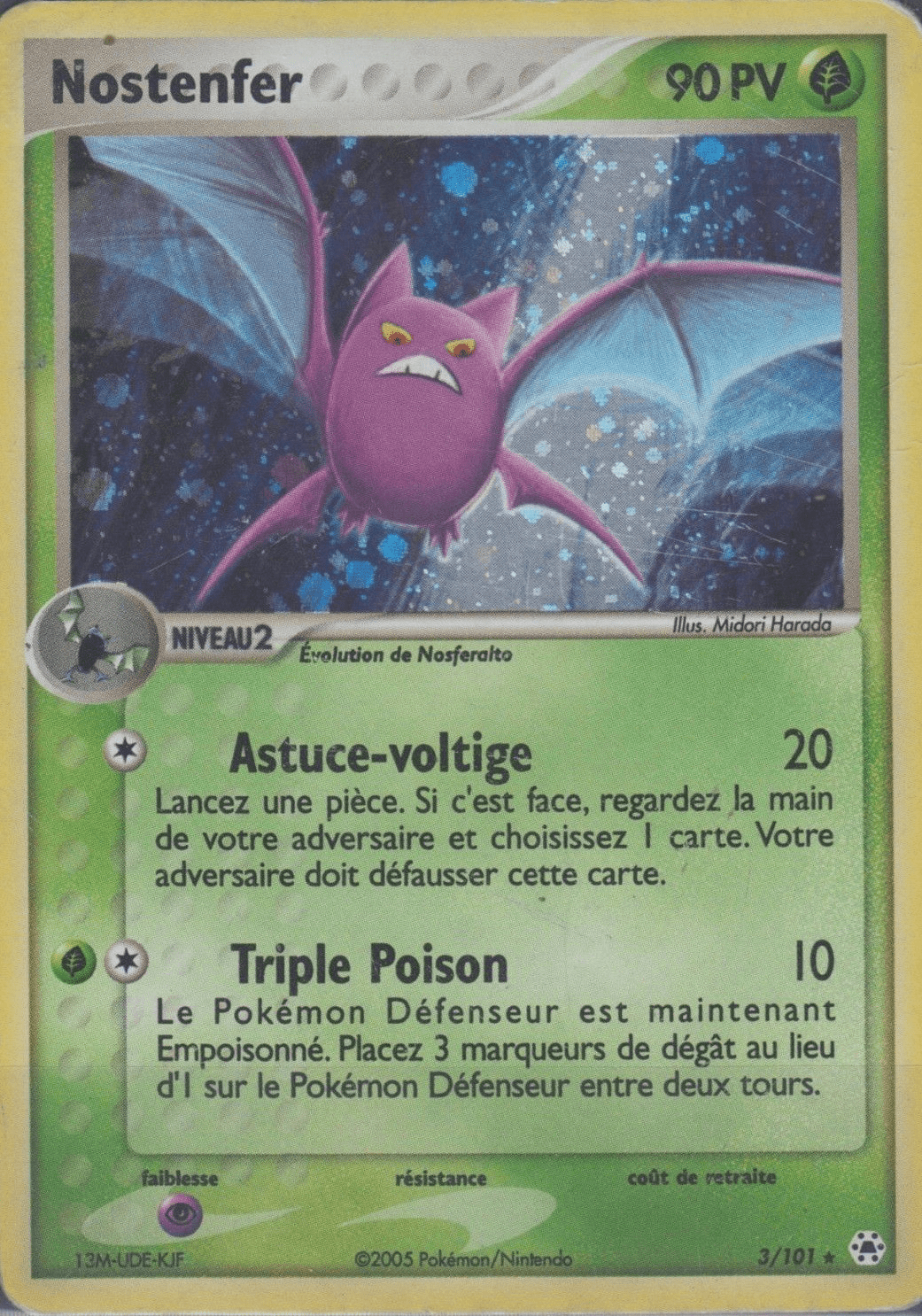 Nostenfer - EX Légendes Oubliées - 3 - Holographique rare