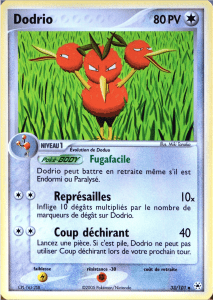 Dodrio - EX Légendes Oubliées - 33 - Peu commune