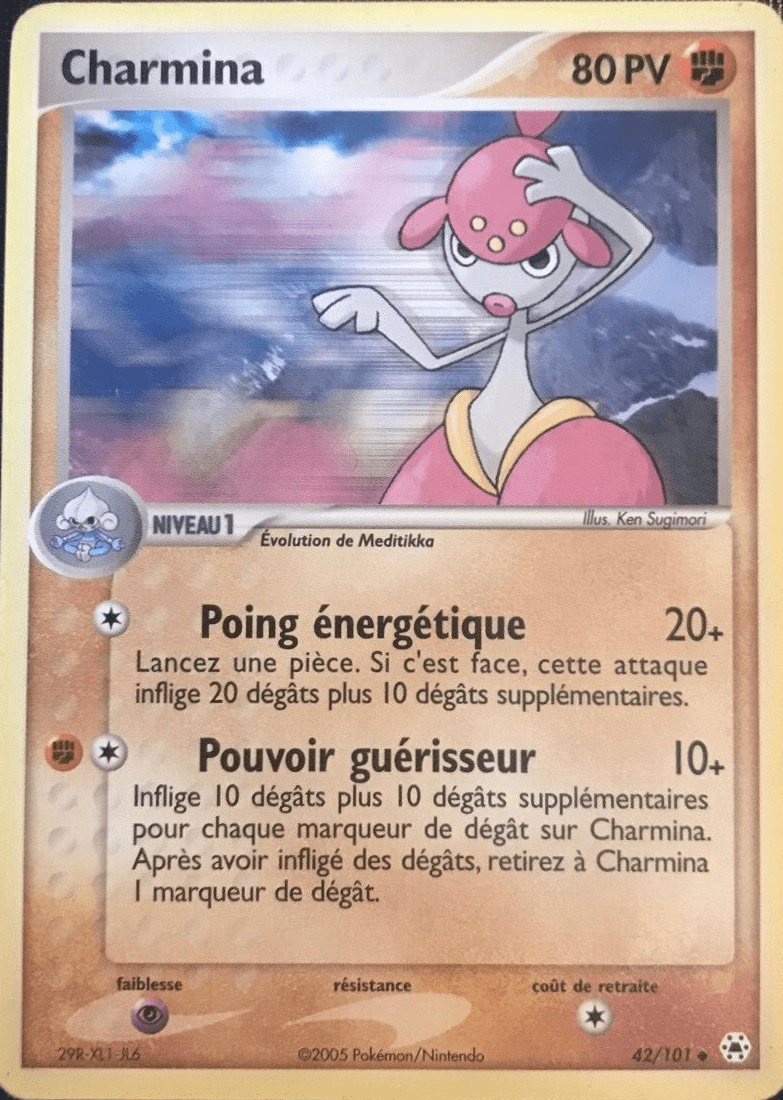 Charmina - EX Légendes Oubliées - 42 - Peu commune