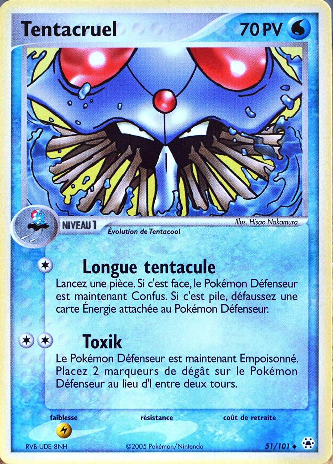 Tentacruel - EX Légendes Oubliées - 51 - Peu commune