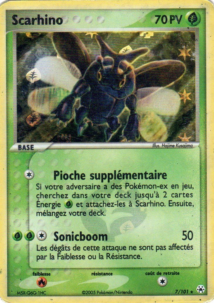 Scarhino - EX Légendes Oubliées - 7 - Holographique rare