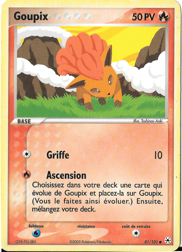 Goupix - EX Légendes Oubliées - 81 - Commune