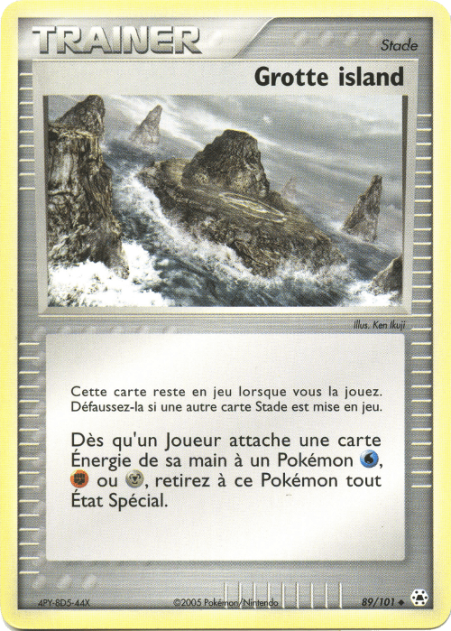 Grotte island - EX Légendes Oubliées - 89 - Peu commune