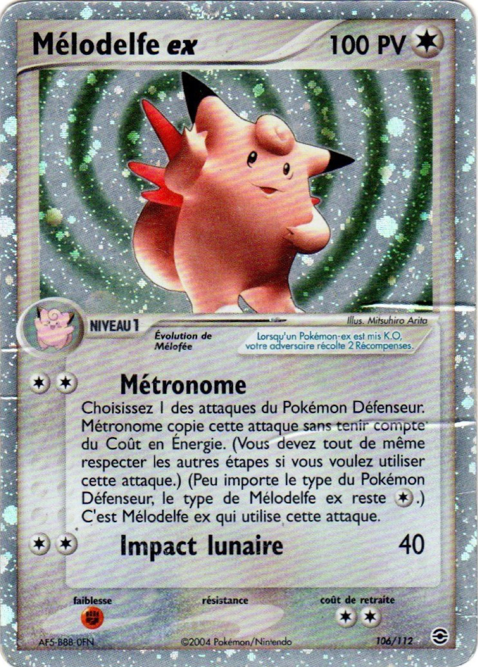 Mélodelfe ex - EX Rouge Feu & Vert Feuille - 106 - Holographique ex rare