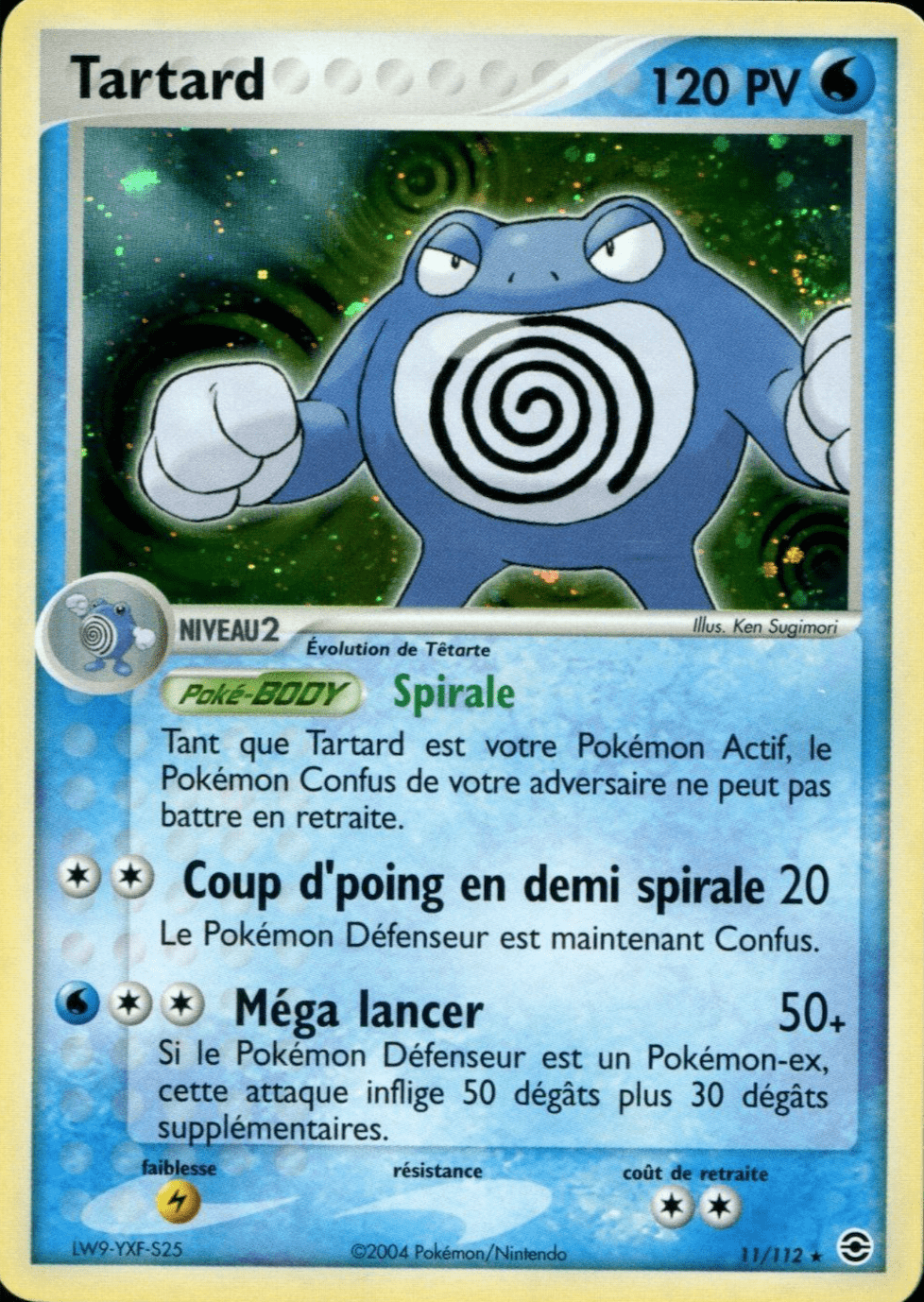 Tartard - EX Rouge Feu & Vert Feuille - 11 - Holographique rare
