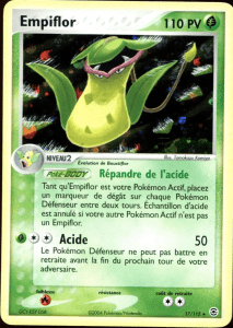 Empiflor - EX Rouge Feu & Vert Feuille - 17 - Holographique rare