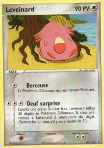 Leveinard - EX Rouge Feu & Vert Feuille - 19 - Rare