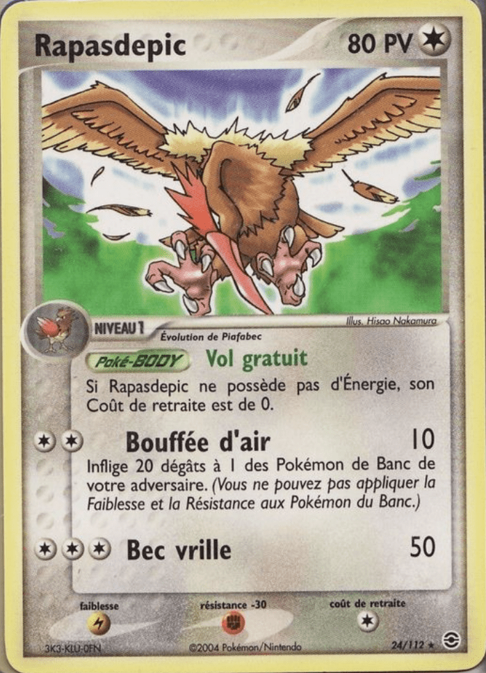 Rapasdepic - EX Rouge Feu & Vert Feuille - 24 - Rare