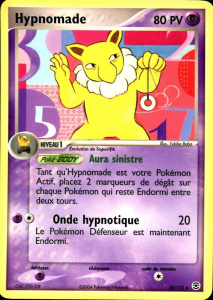 Hypnomade - EX Rouge Feu & Vert Feuille - 25 - Rare