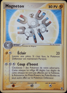 Magneton - EX Rouge Feu & Vert Feuille - 27 - Rare