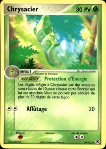 Chrysacier - EX Rouge Feu & Vert Feuille - 39 - Peu commune