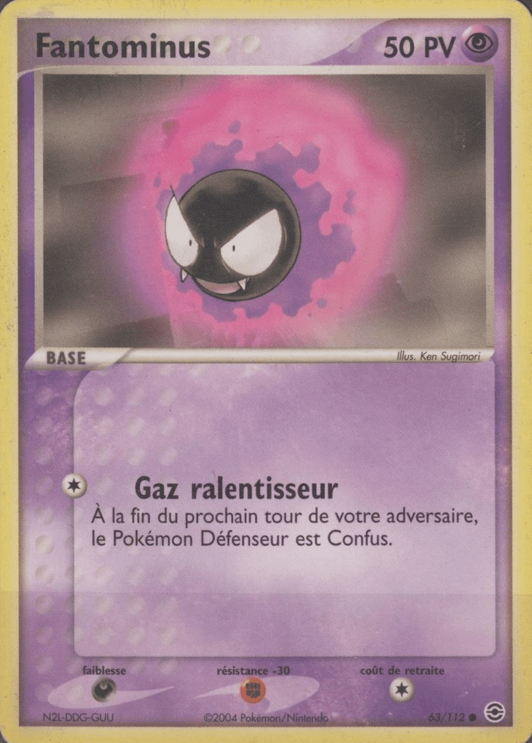Fantominus - EX Rouge Feu & Vert Feuille - 63 - Commune