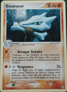 Ossatueur - EX Rouge Feu & Vert Feuille - 7 - Holographique rare