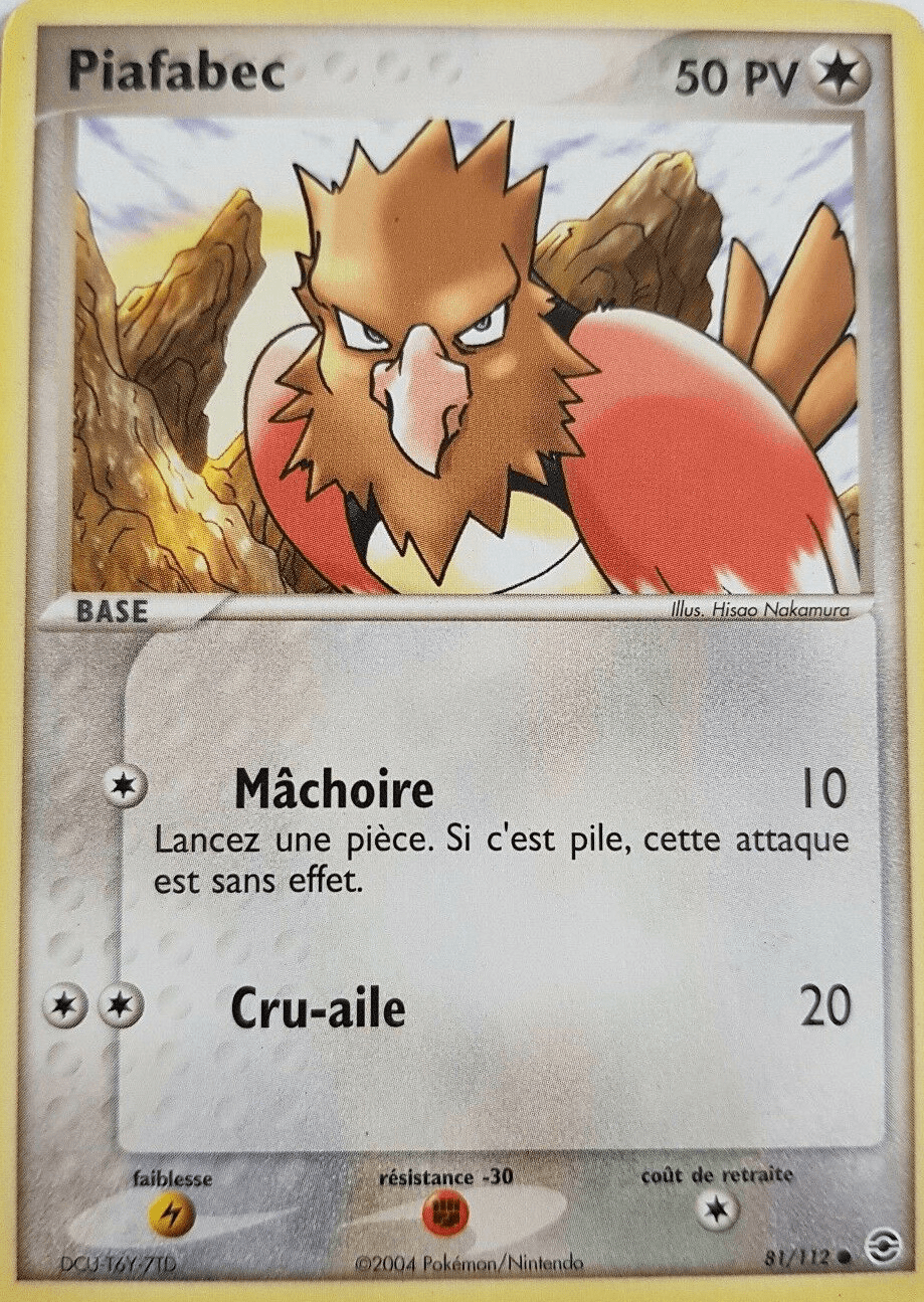 Piafabec - EX Rouge Feu & Vert Feuille - 81 - Commune