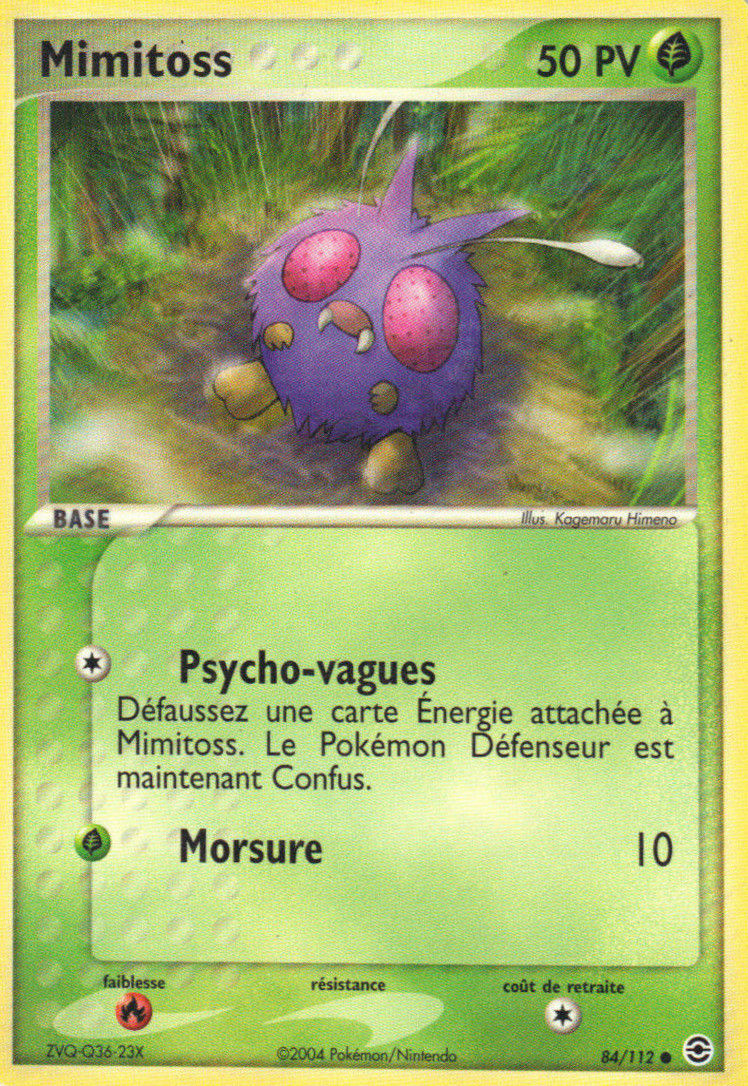 Mimitoss - EX Rouge Feu & Vert Feuille - 84 - Commune
