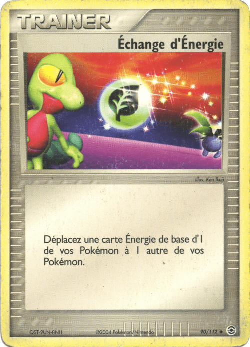 Échange d'Énergie - EX Rouge Feu & Vert Feuille - 90 - Peu commune