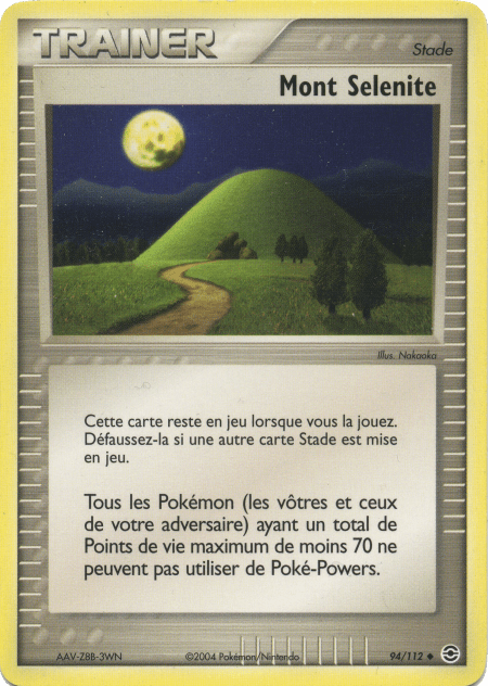 Mont Selenite - EX Rouge Feu & Vert Feuille - 94 - Peu commune