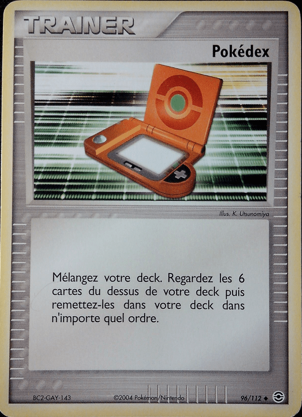 Pokédex - EX Rouge Feu & Vert Feuille - 96 - Peu commune