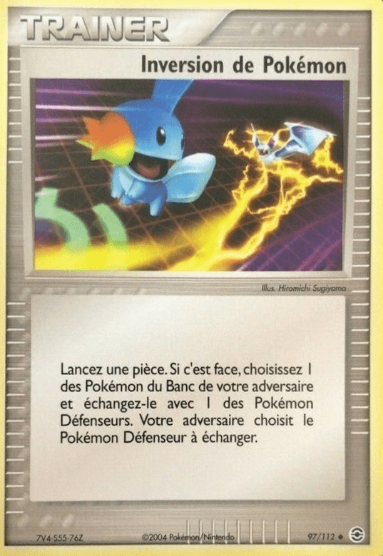 Inversion de Pokémon - EX Rouge Feu & Vert Feuille - 97 - Peu commune