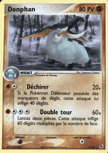 Donphan - EX Rubis & Saphir - 17 - Rare