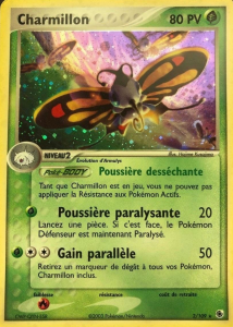 Charmillon - EX Rubis & Saphir - 2 - Holographique rare